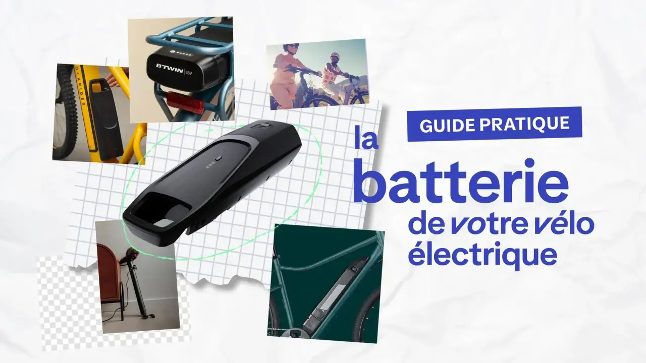 Guide pratique : faut-il enlever la batterie sur un vélo électrique ? Images de batteries et de vélos électriques.