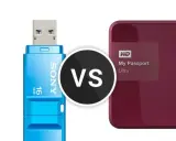Clash des titans du stockage : clé USB Sony 16 Go contre disque dur externe WD My Passport Ultra. Quel support de stockage amovible choisir ?