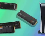 Une console PS5 avec plusieurs SSD M.2, dont un Samsung 980 PRO et des WD_BLACK SN850, prêts pour des jeux plus rapides.