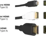 Comparaison des différents types de câbles HDMI : Micro (D), Mini (C) et standard (A), pour connecter vos appareils.