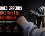 Comprendre les codes d'erreur trottinette électrique, comme l'erreur E7, pour diagnostiquer et résoudre les pannes.