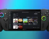 Console portable affichant des jeux, dont certains de Xbox Game Studios, prête pour le jeu sur le pouce.