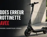 Codes erreur trottinette électrique Navee : comprendre, diagnostiquer, réparer.