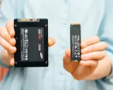 Deux SSD, un 2.5" Samsung 850 PRO 256GB et un M.2 NVMe, pour vous aider à choisir votre SSD.