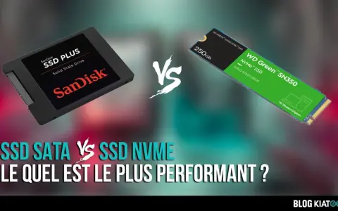 Comparaison SSD SATA vs SSD NVMe : un disque SanDisk face à un WD Green SN350. Lequel est le plus performant ?