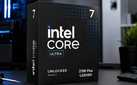 Boîte Intel Core Ultra 7, promettant une puissance de calcul avec le plus de cœurs pour des performances ultimes.