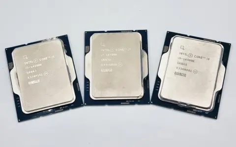 Trois processeurs Intel Core i5, i7 et i9. Lequel choisir quel processeur pour Photoshop ?