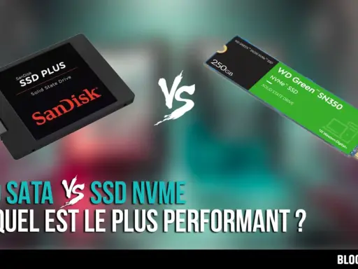 Comparaison SSD SATA vs SSD NVMe : un disque SanDisk face à un WD Green SN350. Lequel est le plus performant ?