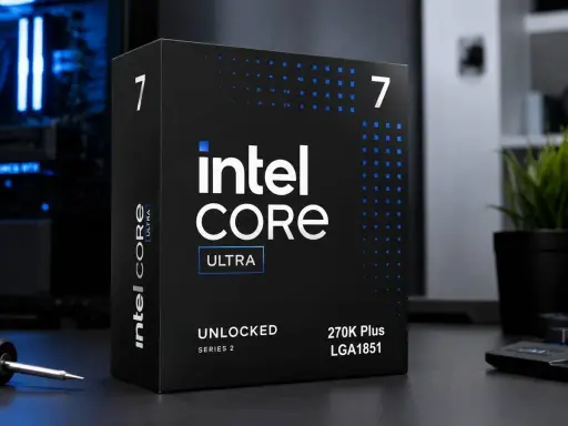 Boîte Intel Core Ultra 7, promettant une puissance de calcul avec le plus de cœurs pour des performances ultimes.