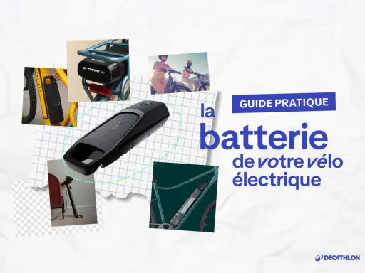 Guide pratique : faut-il enlever la batterie sur un vélo électrique ? Images de batteries et de vélos électriques.