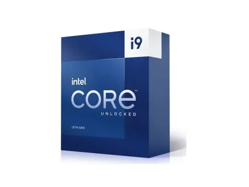 Boîte d'un processeur Intel Core i9 de 13ème génération, prêt à libérer sa puissance.