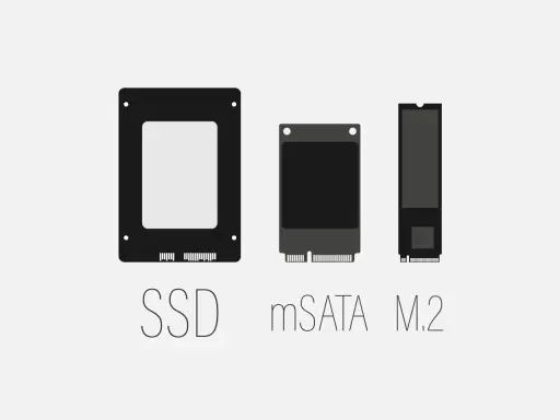 Trois types de SSD : 2,5 pouces, mSATA et M.2. Le SSD, ou Solid State Drive, est un composant essentiel pour la rapidité de votre ordinateur.